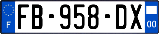 FB-958-DX