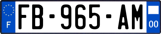 FB-965-AM