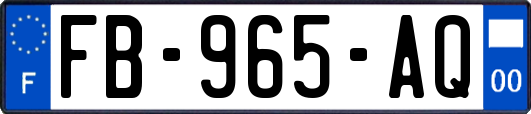 FB-965-AQ