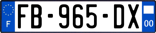 FB-965-DX