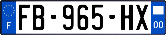 FB-965-HX