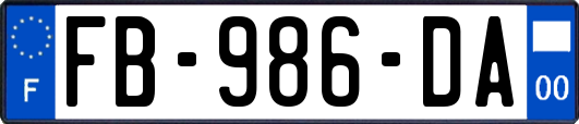 FB-986-DA