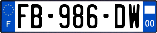 FB-986-DW