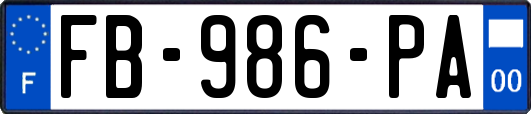 FB-986-PA
