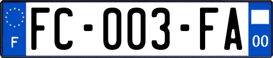 FC-003-FA