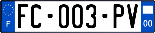 FC-003-PV