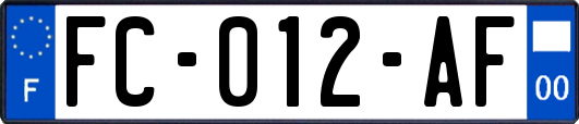 FC-012-AF