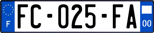 FC-025-FA