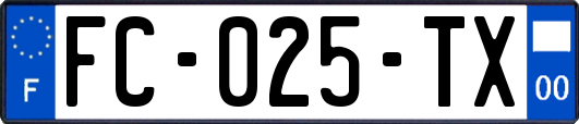 FC-025-TX