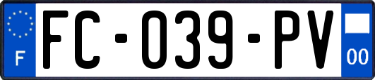 FC-039-PV