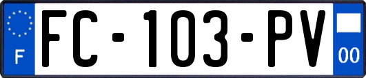 FC-103-PV
