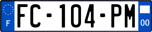 FC-104-PM