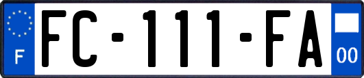 FC-111-FA