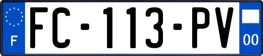 FC-113-PV