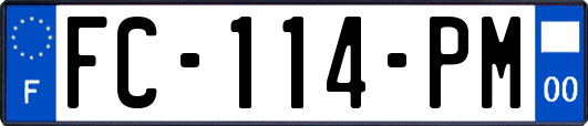 FC-114-PM