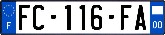 FC-116-FA