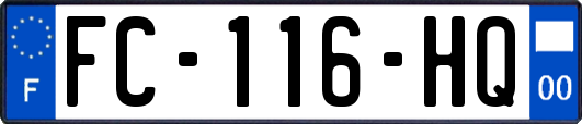 FC-116-HQ