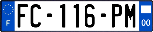 FC-116-PM