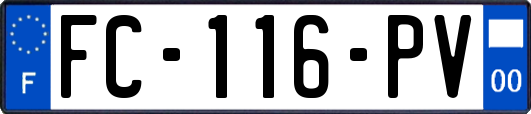 FC-116-PV
