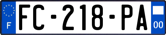 FC-218-PA