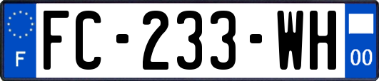FC-233-WH