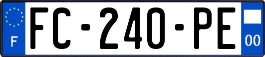 FC-240-PE