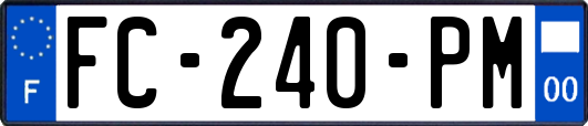 FC-240-PM