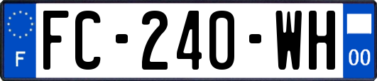 FC-240-WH