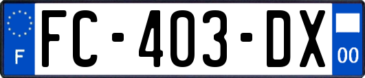 FC-403-DX