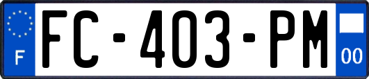 FC-403-PM
