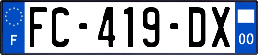 FC-419-DX