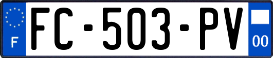 FC-503-PV