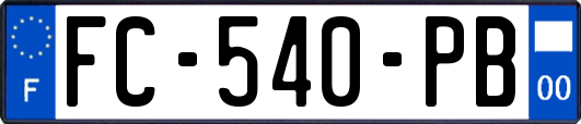 FC-540-PB