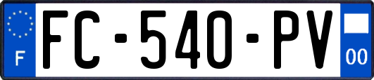 FC-540-PV