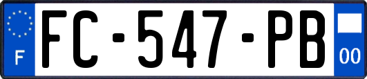 FC-547-PB