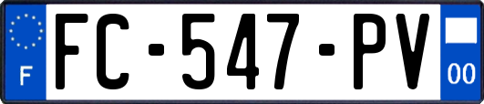 FC-547-PV