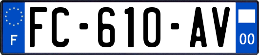 FC-610-AV