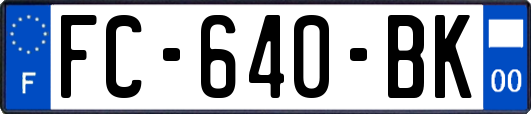 FC-640-BK