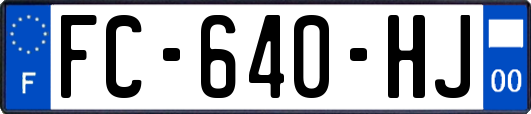 FC-640-HJ