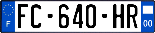 FC-640-HR