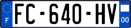 FC-640-HV