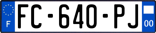 FC-640-PJ