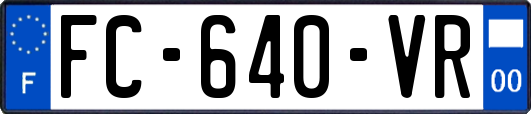 FC-640-VR