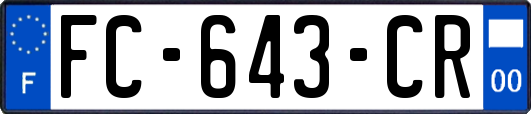 FC-643-CR