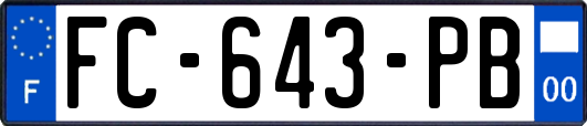 FC-643-PB