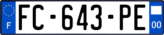 FC-643-PE