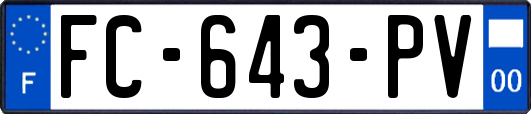 FC-643-PV