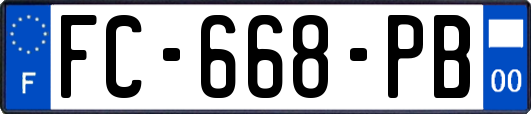 FC-668-PB