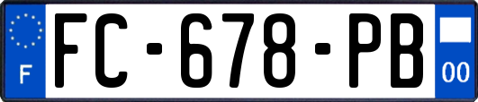 FC-678-PB