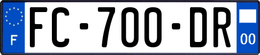 FC-700-DR